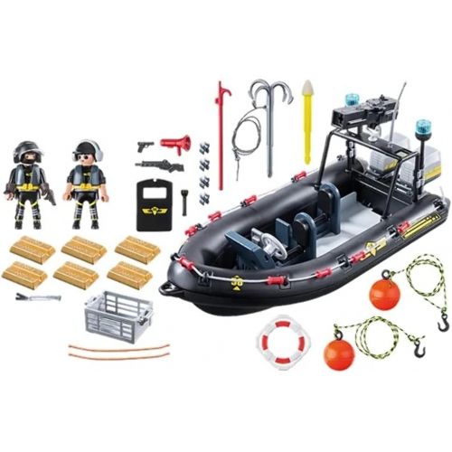 플레이모빌 PLAYMOBIL Tactical Unit Boat