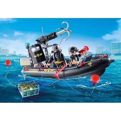 플레이모빌 PLAYMOBIL Tactical Unit Boat