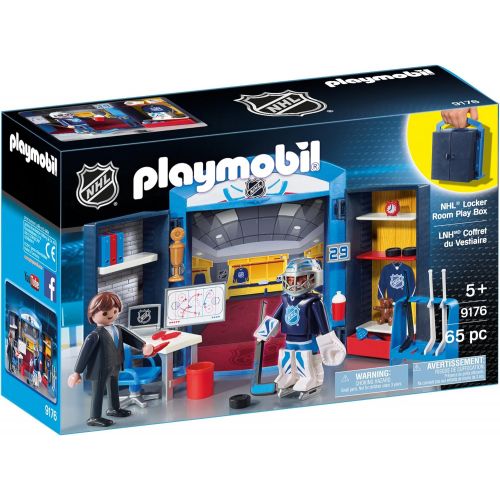 플레이모빌 PLAYMOBIL NHL Locker Room Play Box