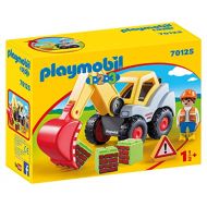 Playmobil 70125 1.2.3 Shovel Excavator for Children 18 Months+