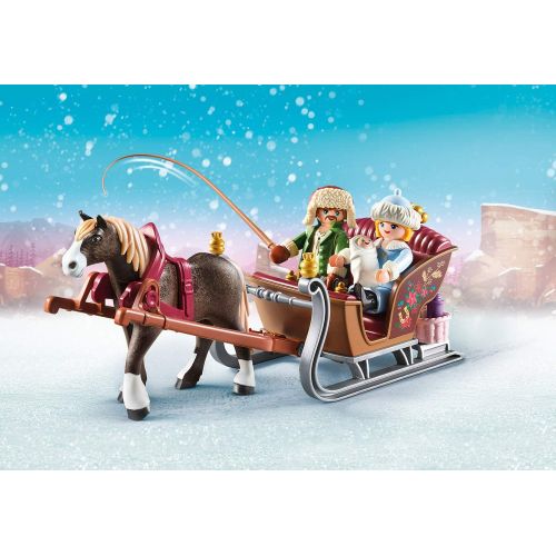 플레이모빌 Playmobil Spirit Riding Free Winter Sleigh Ride