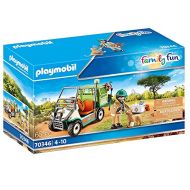 PLAYMOBIL 70346 Zoo Veterinarian with Vehicle, 4 Years and Up