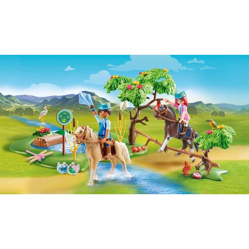 플레이모빌 Playmobil Spirit Riding Free River Challenge