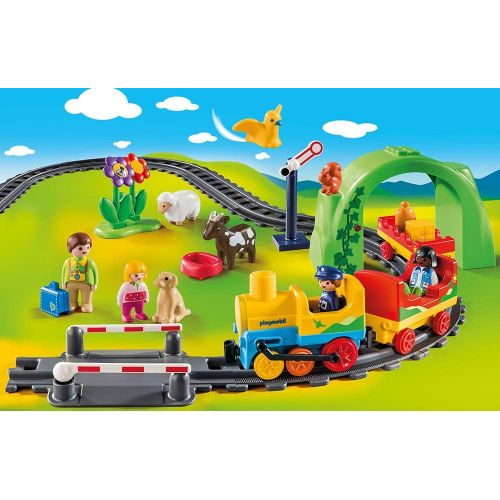 플레이모빌 Playmobil 70179 1.2.3 My First Railway Colourful