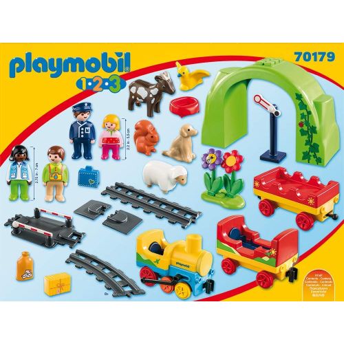 플레이모빌 Playmobil 70179 1.2.3 My First Railway Colourful