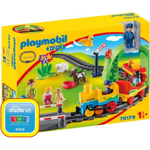 플레이모빌 Playmobil 70179 1.2.3 My First Railway Colourful