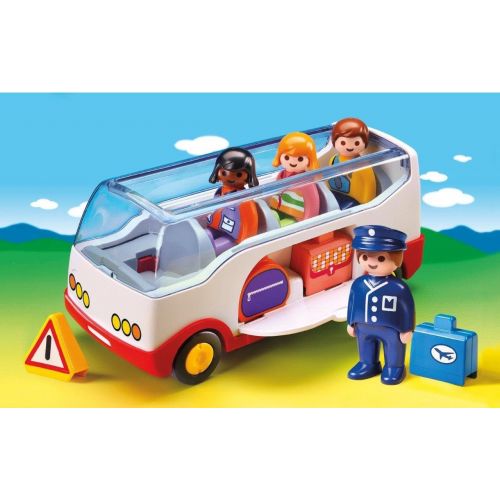 플레이모빌 PLAYMOBIL 1.2.3 Airport Shuttle Bus