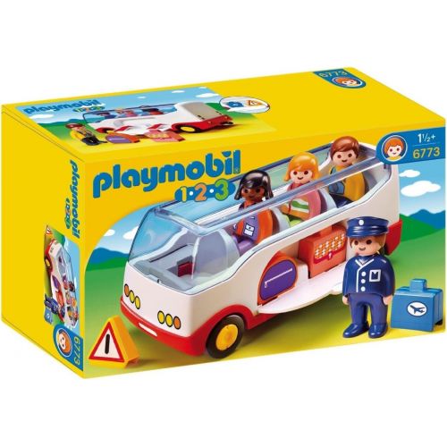 플레이모빌 PLAYMOBIL 1.2.3 Airport Shuttle Bus