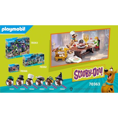 플레이모빌 Playmobil Scooby-DOO! Dinner with Shaggy Playset