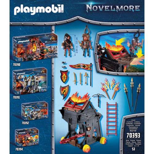 플레이모빌 Playmobil Novelmore Burnham Raiders Fire Ram