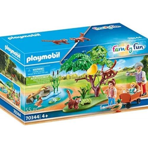 플레이모빌 Playmobil Red Panda Habitat 70344 City Zoo Animals