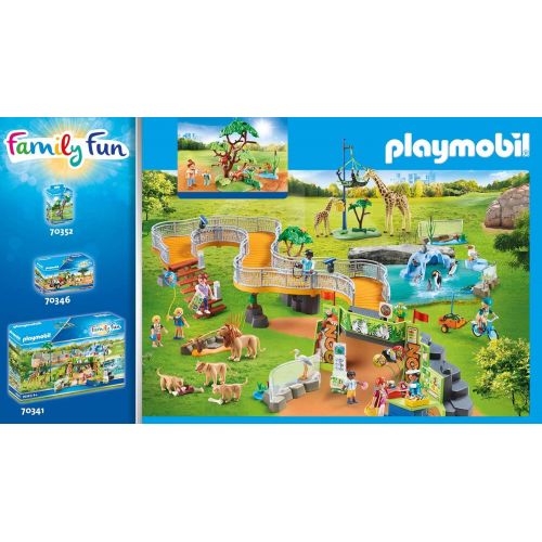 플레이모빌 Playmobil Red Panda Habitat 70344 City Zoo Animals