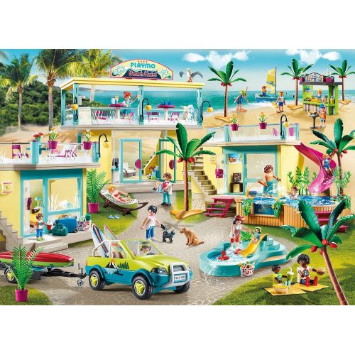 플레이모빌 PLAYMOBIL Family Fun PLAYMO Beach Hotel 70434 Beach Hotel Summertime