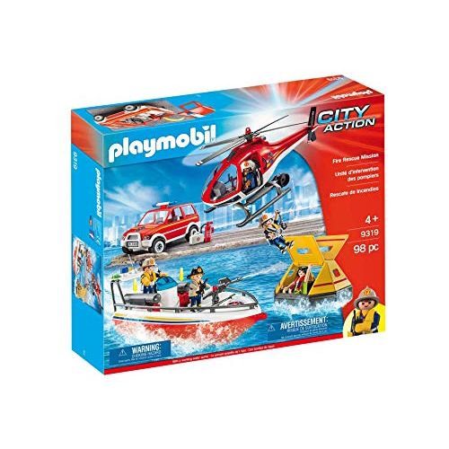 플레이모빌 Playmobil Fire Rescue Mission [Amazon Exclusive]