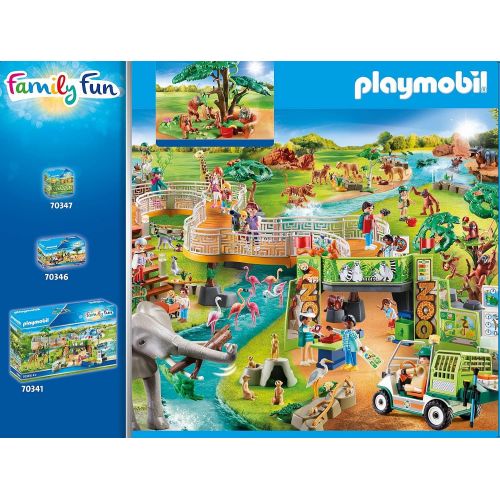 플레이모빌 PLAYMOBIL Orangutans with Tree 70345 City Life Zoo Animals