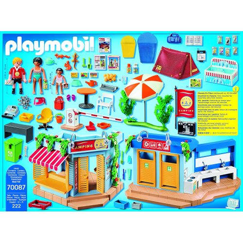 플레이모빌 Playmobil Large Campground Adventure Set (70087)