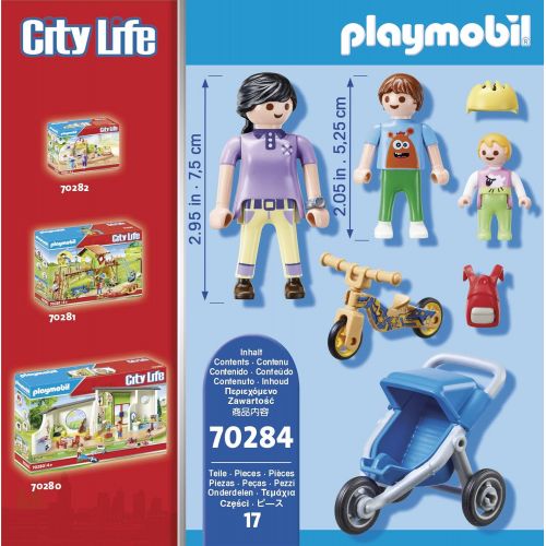 플레이모빌 Playmobil 70284 Mom with Kids - New 2020