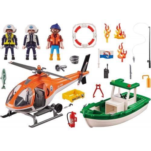 플레이모빌 Playmobil Coastal Fire Mission