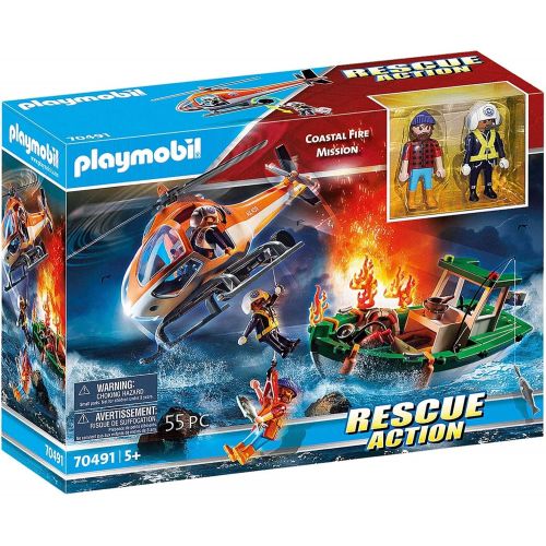 플레이모빌 Playmobil Coastal Fire Mission