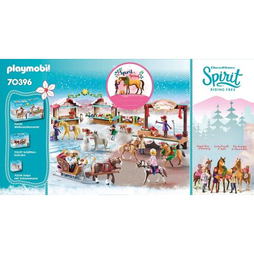 플레이모빌 Playmobil Spirit Riding Free Christmas Concert