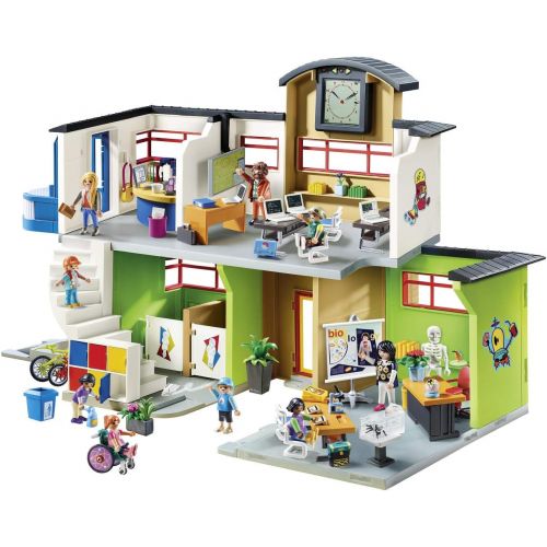 플레이모빌 PLAYMOBIL Furnished School Building