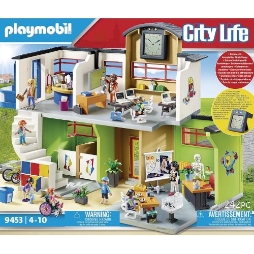 플레이모빌 PLAYMOBIL Furnished School Building