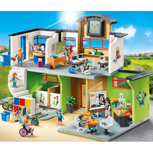 플레이모빌 PLAYMOBIL Furnished School Building