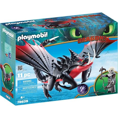 플레이모빌 PLAYMOBIL How to Train Your Dragon III Deathgripper with Grimmel