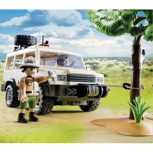 플레이모빌 Playmobil Safari Truck with Lions