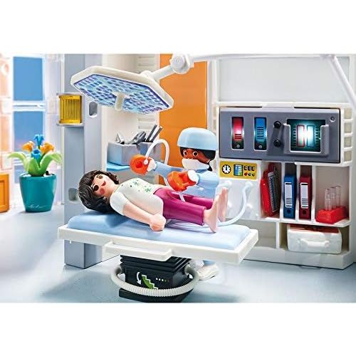 플레이모빌 Playmobil Furnished Hospital Wing