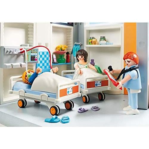 플레이모빌 Playmobil Furnished Hospital Wing