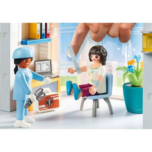 플레이모빌 Playmobil Furnished Hospital Wing