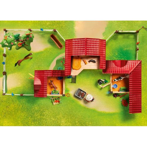 플레이모빌 PLAYMOBIL Horse Farm Building Set