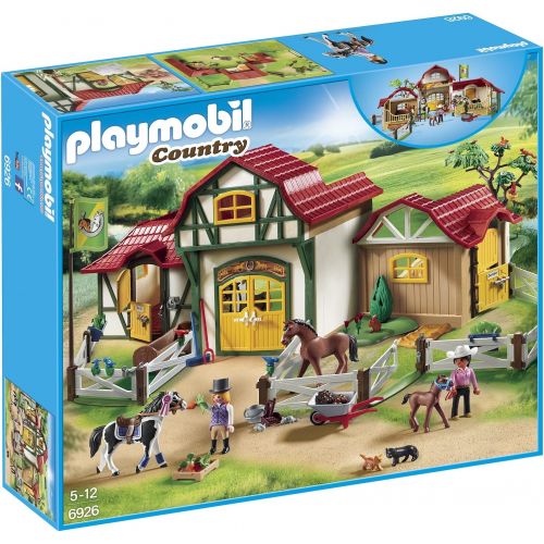 플레이모빌 PLAYMOBIL Horse Farm Building Set