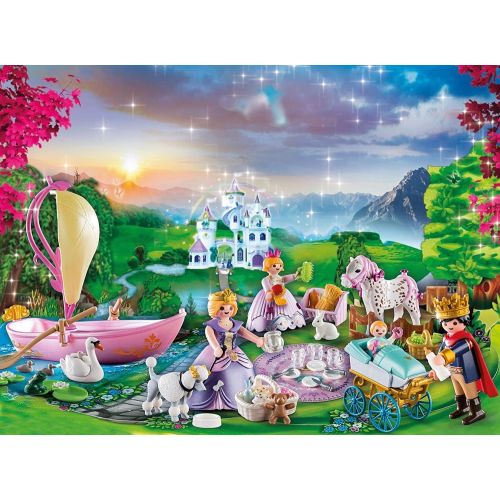 플레이모빌 Playmobil Advent Calandar Royal Picnic 70323 128 pcs for Kids