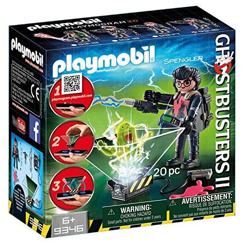 플레이모빌 PLAYMOBIL Ghostbuster Egon Spengler Building Set