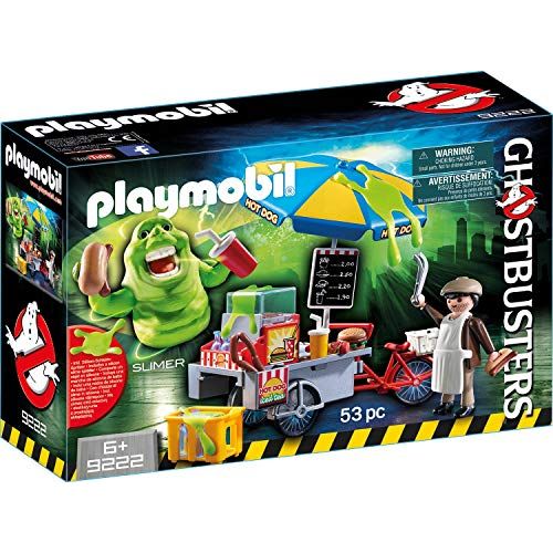 플레이모빌 PLAYMOBIL Slimer with Hot Dog Stand