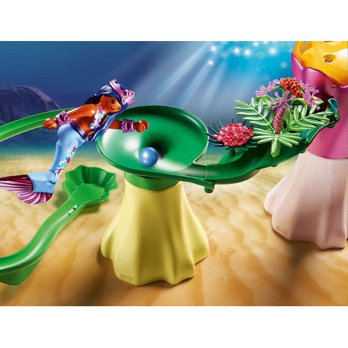 플레이모빌 PLAYMOBIL Mermaid Cove with Illuminated Dome