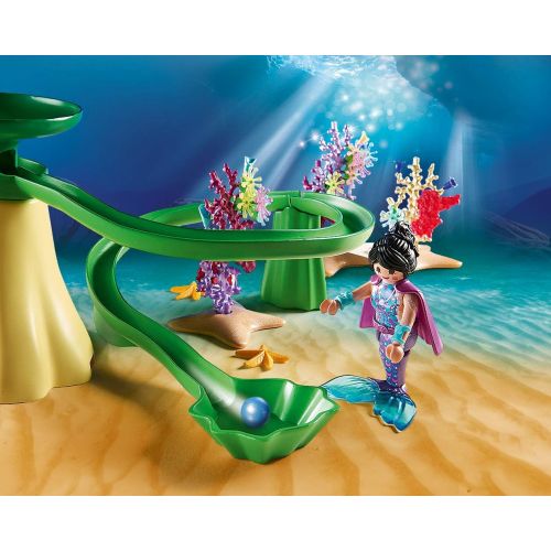 플레이모빌 PLAYMOBIL Mermaid Cove with Illuminated Dome