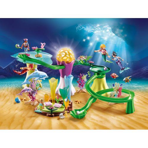 플레이모빌 PLAYMOBIL Mermaid Cove with Illuminated Dome