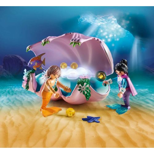 플레이모빌 PLAYMOBIL Mermaid Pearl Shell Nightlight