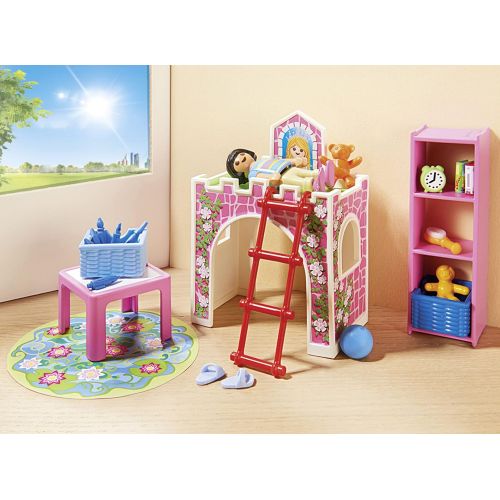 플레이모빌 PLAYMOBIL Childrens Room Building Set