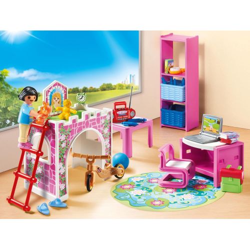 플레이모빌 PLAYMOBIL Childrens Room Building Set