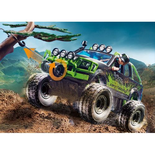 플레이모빌 Playmobil Weekend Warrior Off-Road Action Truck, Multicolored