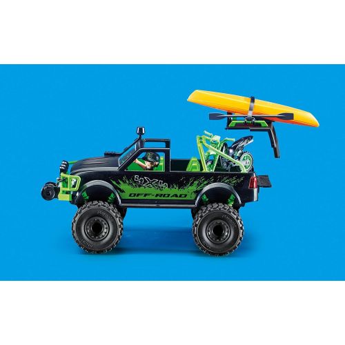 플레이모빌 Playmobil Weekend Warrior Off-Road Action Truck, Multicolored