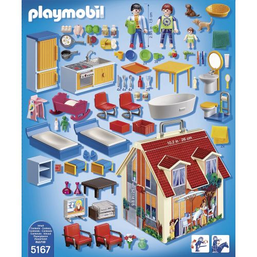 플레이모빌 PLAYMOBIL Take Along Modern Doll House