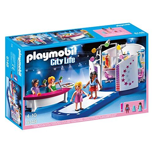 플레이모빌 PLAYMOBIL Fashion Runway Playset Building Kit