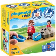Playmobil 1.2.3 Hondentrein - 70406,veelkleurig