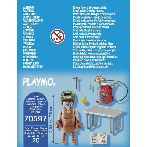 플레이모빌 Playmobil 70597 Special Plus Welder, Multicoloured, One Size