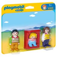Playmobil Parents with Baby Cradle